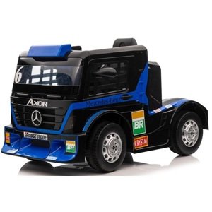 mamido  Detský elektrický kamión Mercedes Axor LCD modrý