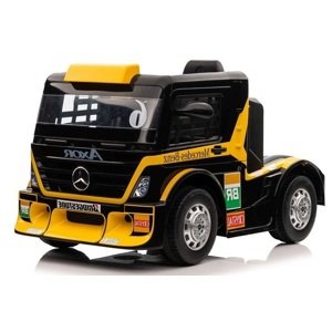 mamido  Detský elektrický kamión Mercedes Axor LCD žltý
