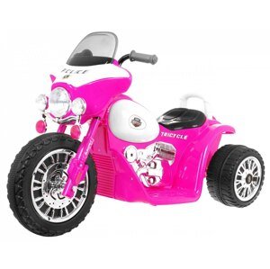 mamido  Detská elektrická motorka JT568 ružová