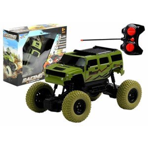 mamido  Auto na diaľkové ovládanie jeep Racing R / C 1:18 zelené