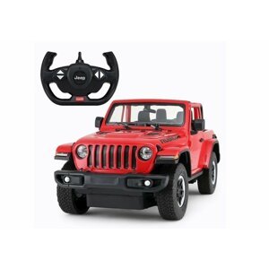 mamido  Auto R / C Jeep Wrangler Rubicon 1:14 Rastar červená