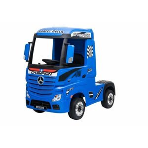 mamido  Detský elektrický kamión Mercedes-Benz Actros 4x4 MP4 lakovaný modrý