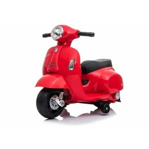 mamido  Detský elektrický skúter Vespa 300 Mini červený