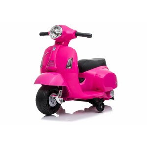 mamido  Detský elektrický skúter Vespa 300 Mini ružový