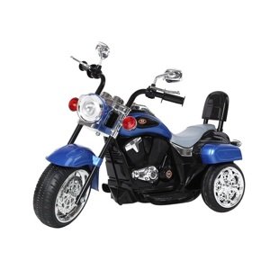 mamido  Detská elektrická motorka Chopper modrá