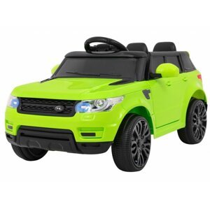 mamido  Detské elektrické autíčko Land Rapid Racer zelené