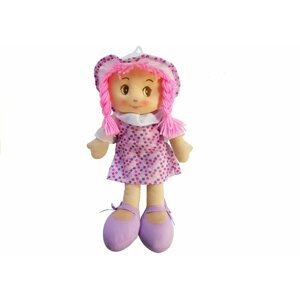 mamido  Plyšová bábika 40 cm ružová