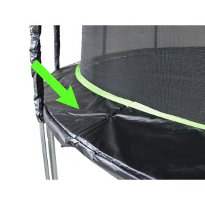 mamido  Pružinový kryt pre trampolínu 8ft LEAN SPORT PRO