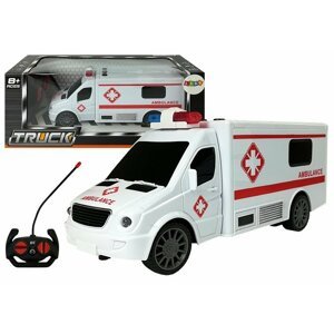 mamido  Sanitka na diaľkové ovládanie R / C biela