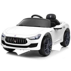 mamido  Elektrické autíčko Maserati Ghibli biele