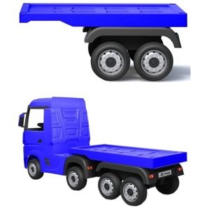 mamido  Príves pre detský elektrický kamión Mercedes Actros modrý
