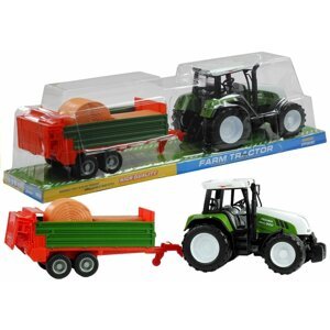 mamido  Traktor s prívesom zelený