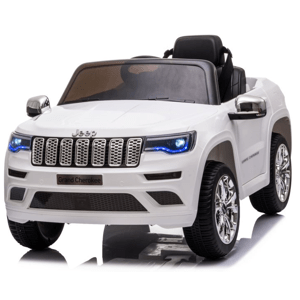 mamido  Elektrické autíčko Jeep Grand Cherokee biele