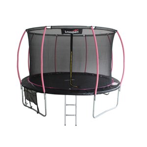 mamido  Trampolína LEAN Sport Max 12ft Čierno-ružová