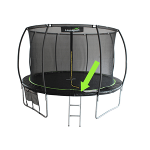 mamido  Pružinový kryt pre trampolínu Sport Max 8ft čierno-zelená
