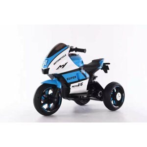 mamido  Detská elektrická motorka MotoV6 modrá
