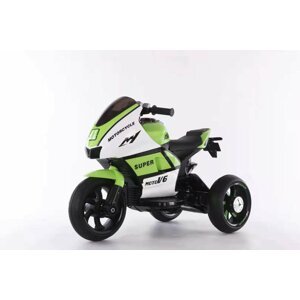 mamido  Detská elektrická motorka MotoV6 zelená