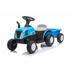 mamido  Detský elektrický traktor Swift s prívesom modrý