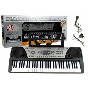 mamido  Detský keyboard s mikrofónom MP3