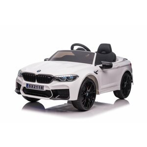 mamido  Elektrické autíčko BMW M5 DRIFT šport biele 24V