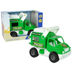 mamido  Auto Police Auto ConsTruck Green Polesie 41906