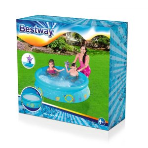 Bestway  Bestway Detský nafukovací bazén 152x38cm rybičky