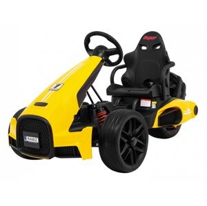 mamido  Detská elektrická motokára XR-1 žltá