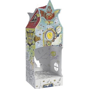 mamido  Detská omaľovánka 3D strašidelný dom