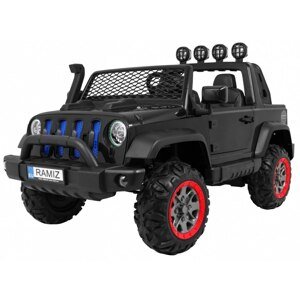 mamido  Elektrické autíčko Allroad 4x4 čierne