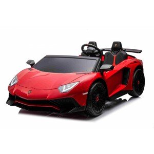 mamido  Detské elektrické autíčko Lamborghini Aventador SV červené