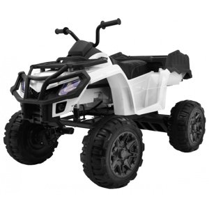 mamido  Detská elektrická štvorkolka ATV XL biela