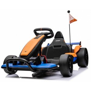 mamido  Detská elektrická motokára McLaren Drift oranžová