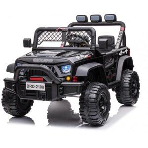 mamido  Elektrické autíčko jeep Geoland Power 2x200W čierne