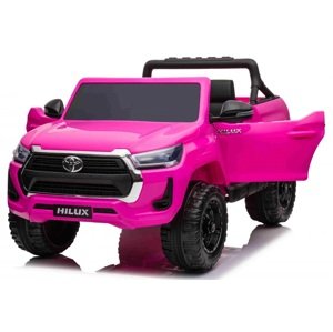 mamido  Elektrické autíčko Toyota Hilux ružové