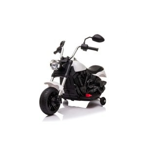 mamido  Detská elektrická motorka Chopper V-Max biela