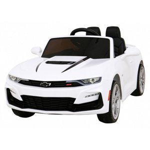 mamido  Elektrické autíčko Chevrolet Camaro 2SS biele