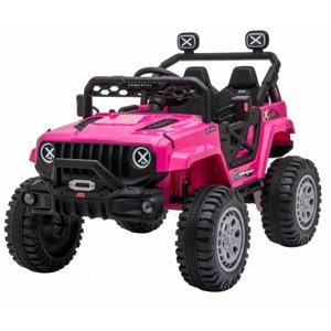 mamido  Elektrické autíčko jeep Off-road Speed ​​4x4 ružové