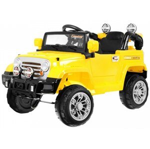 mamido  Elektrické autíčko Jeep žlté