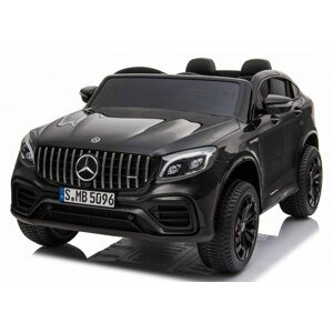 mamido  Elektrické autíčko Mercedes GLC 63S 4x4 LCD dvojmiestne čierne