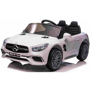 mamido  Elektrické autíčko Mercedes-Benz AMG SL65 S biele