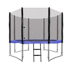 mamido  Trampolína s ochrannou sieťou a rebríkom 305 cm modrá
