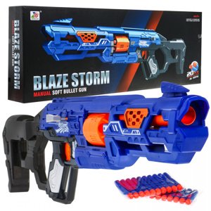 mamido  Detská pištoľ Blaze Storm modrá