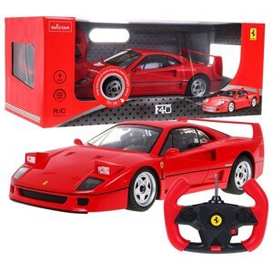 RASTAR  Auto na diaľkové ovládanie R / C Ferrari F40 Rastar 1:14 červené