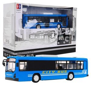 Double E  Double E Autobus na diaľkové ovládanie R / C 1:20 modrý